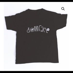 100% cotton original Doll Face graphic Tee shirt for kids